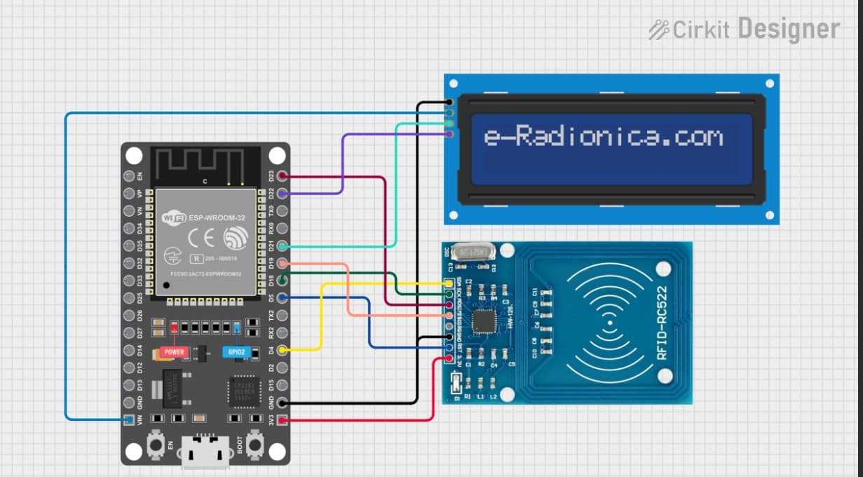I built an entire Smart Attendance System on a single breadboard ⚡️💳 Wiring Schematic